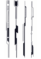 TeMaRo™ Non-Permanent Tattoos - Arrows Pack