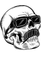 TeMaRo™ Old School Gangster Tattoo Designs for Guys