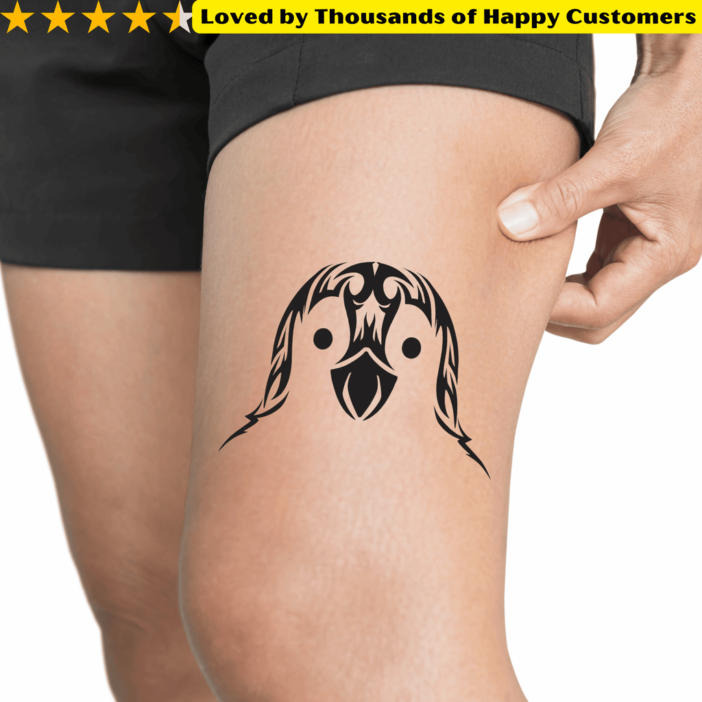 TeMaRo™ Penguin Temporary Tattoos South Africa