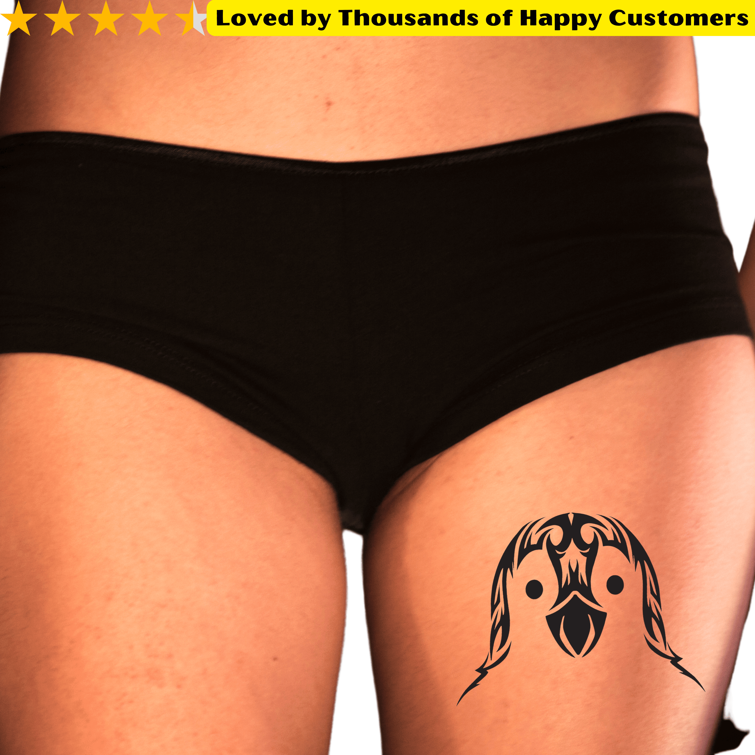 TeMaRo™ Penguin Temporary Tattoos South Africa