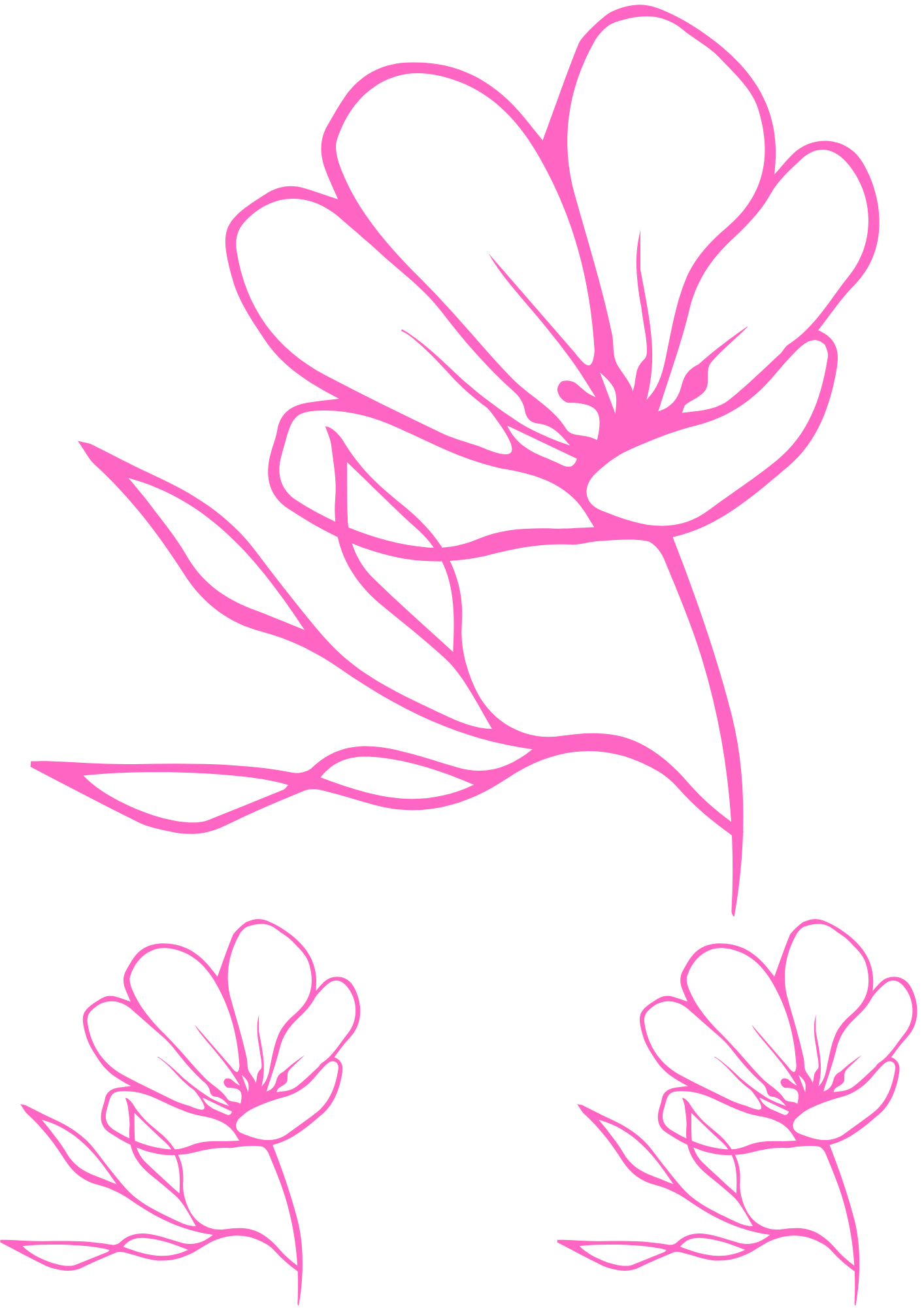 TeMaRo™ Pink Wedding Tattoos Temporary Ideas