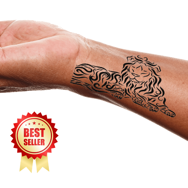 TeMaRo Removable Tattoos - Lion