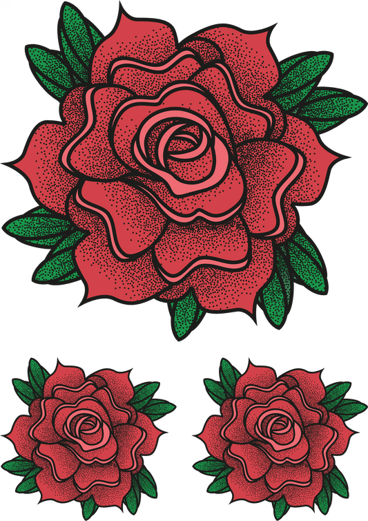 TeMaRo™ Rose Neck Tattoo