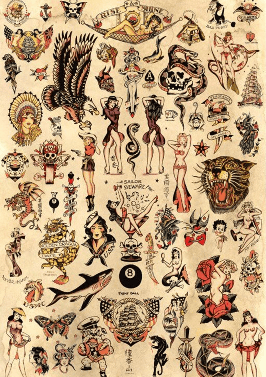 TeMaRo™ Sailor Jerry Tattoos: Anchored in Tradition