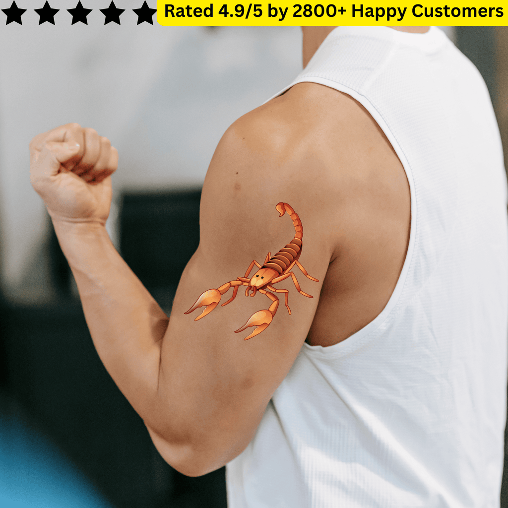 TeMaRo™ Scorpion Tattoo - 3D