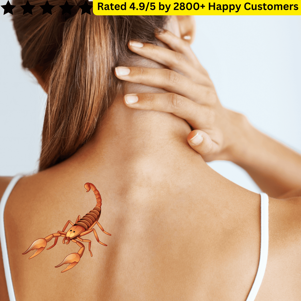 TeMaRo™ Scorpion Tattoo - 3D