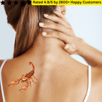 TeMaRo™ Scorpion Tattoo - 3D