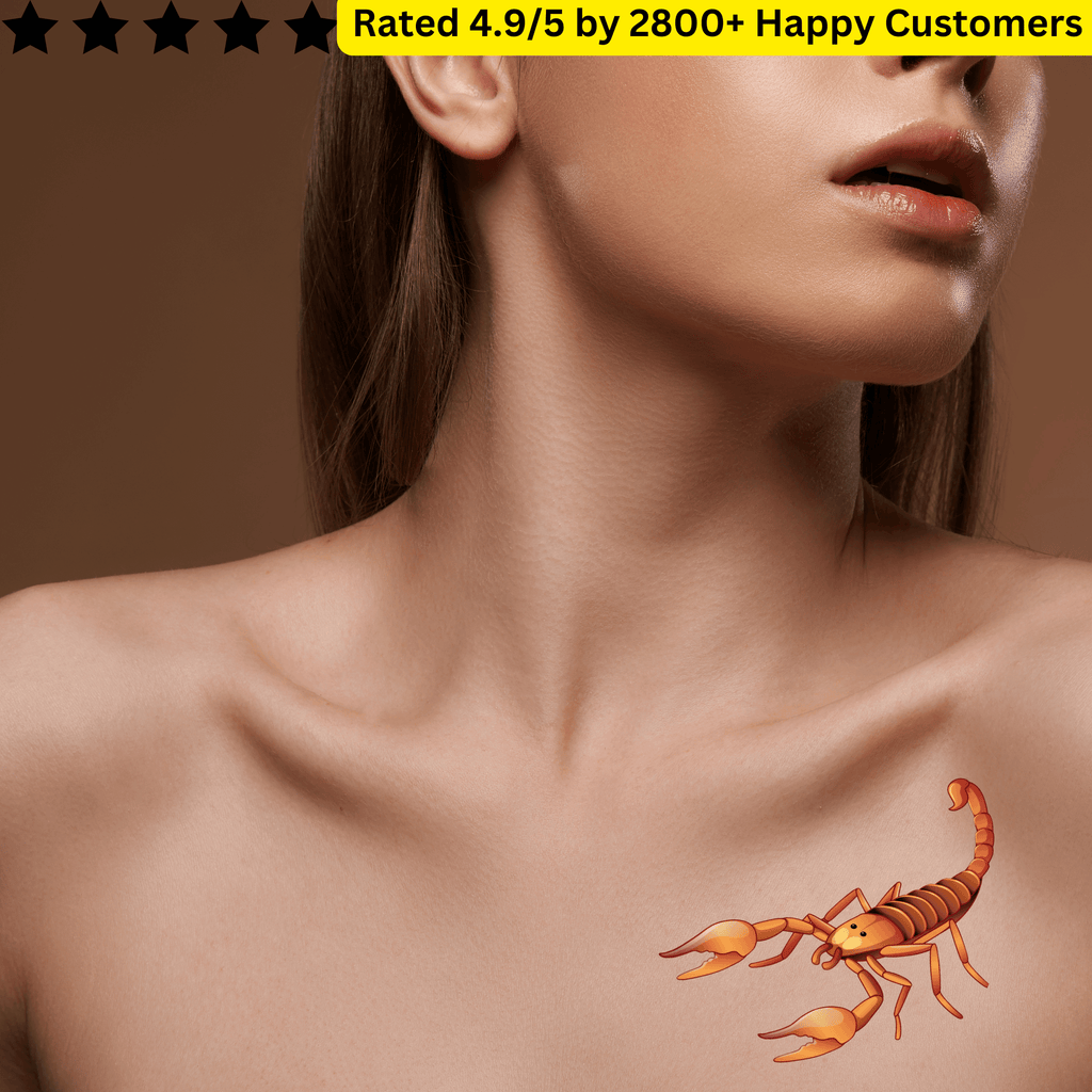 TeMaRo™ Scorpion Tattoo - 3D