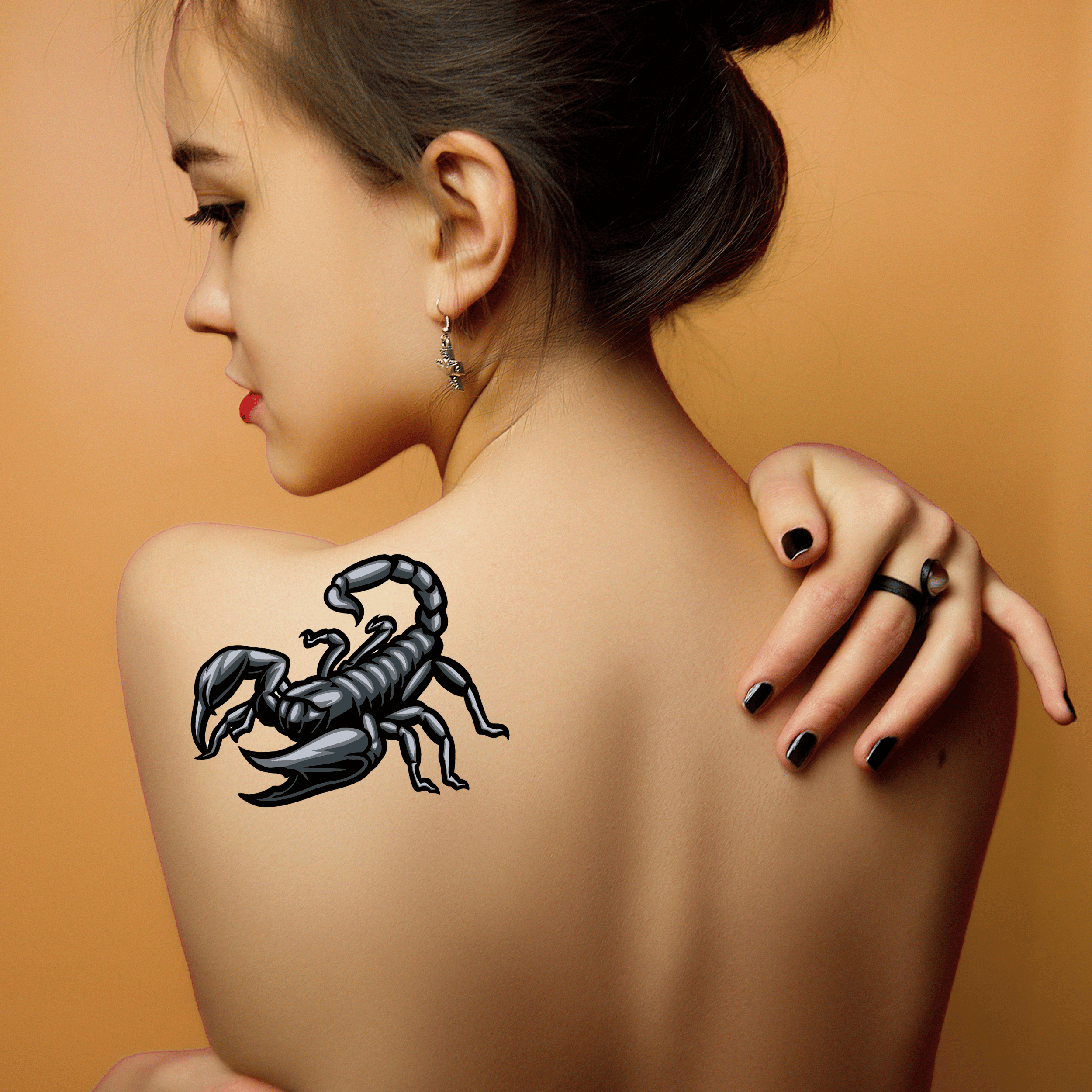 TeMaRo™ Scorpion Tattoo Simple