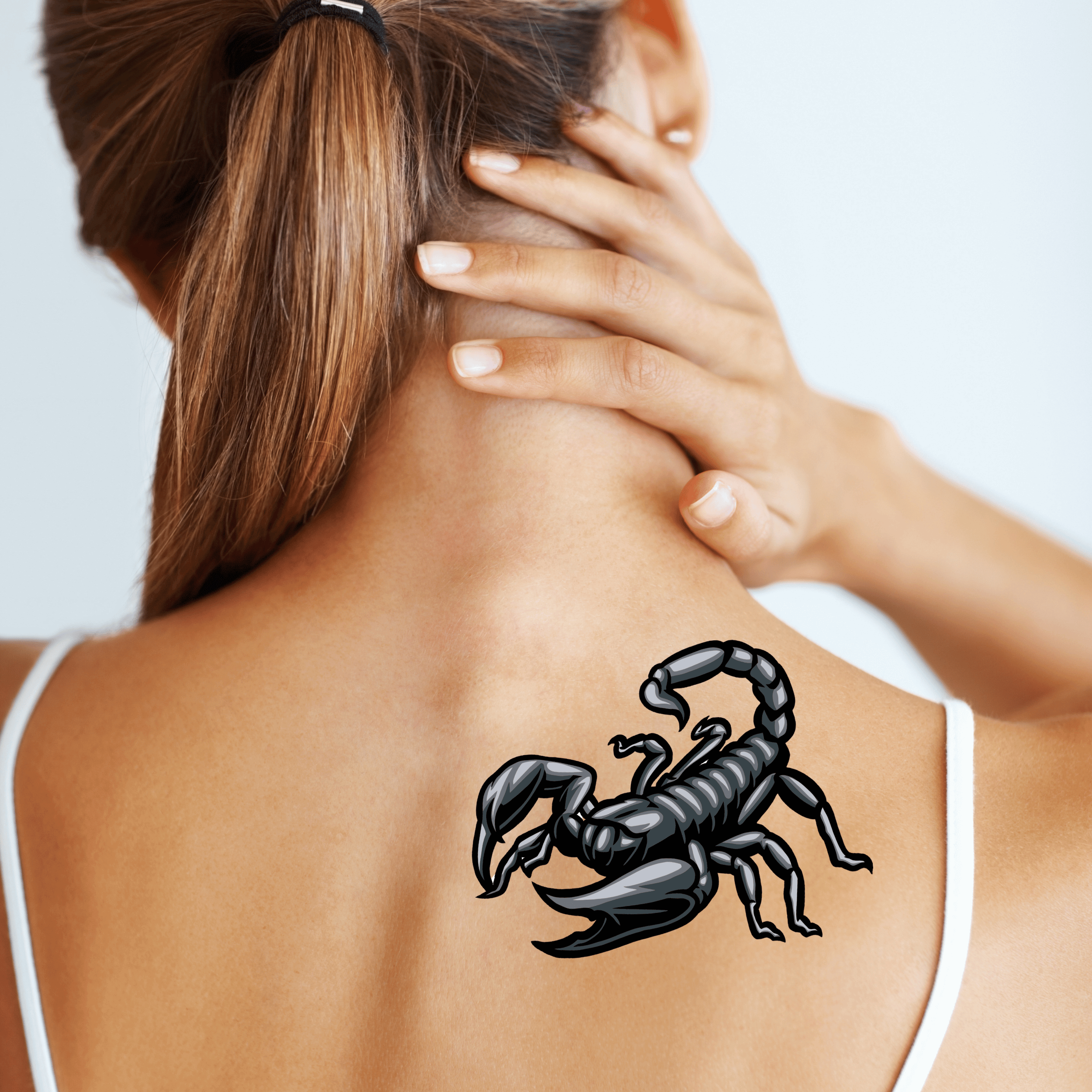 TeMaRo™ Scorpion Tattoo Simple