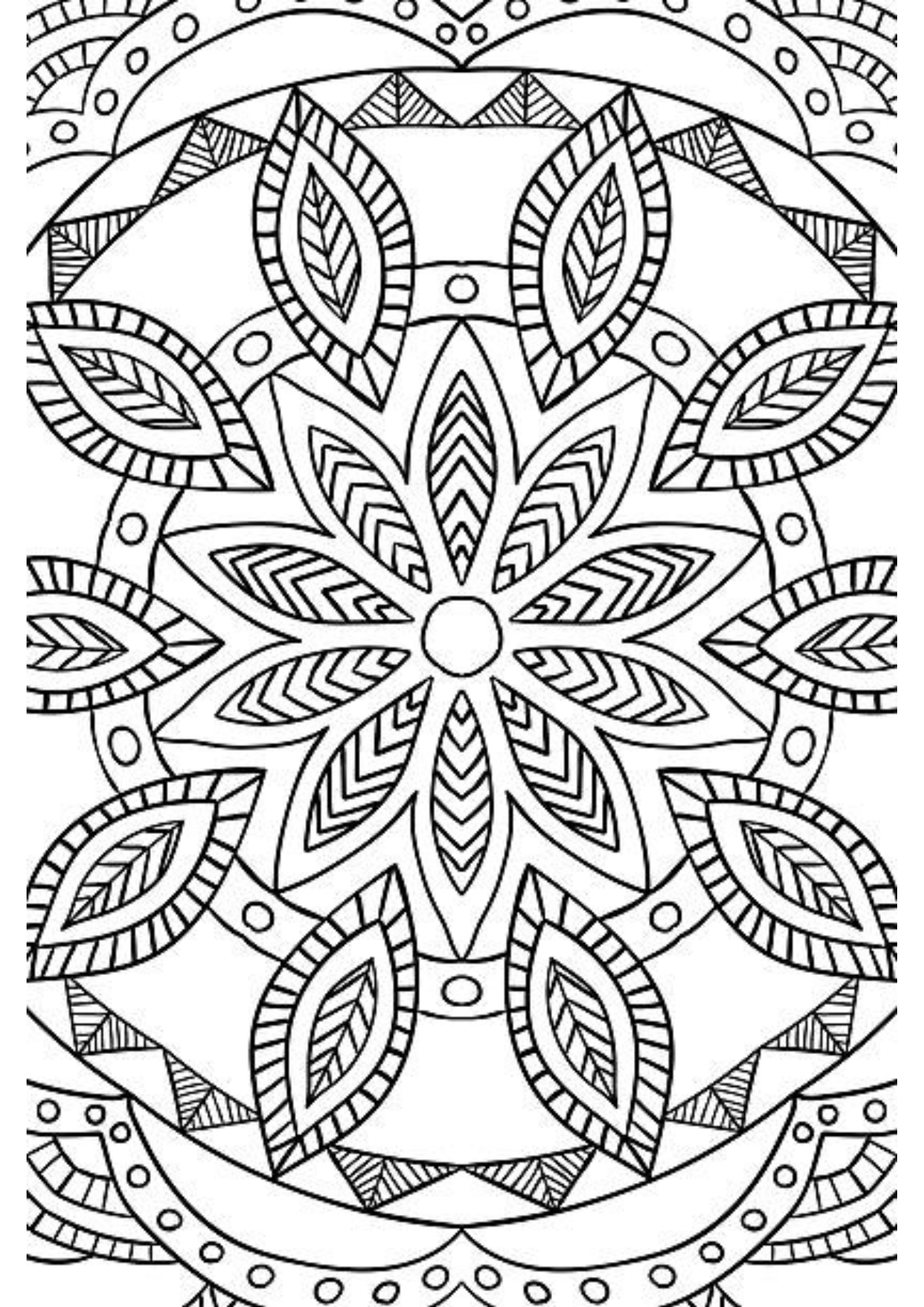 TeMaRo™ Simple Mandala Flower Tattoo Female