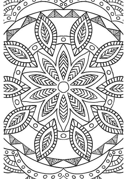 TeMaRo™ Simple Mandala Flower Tattoo Female