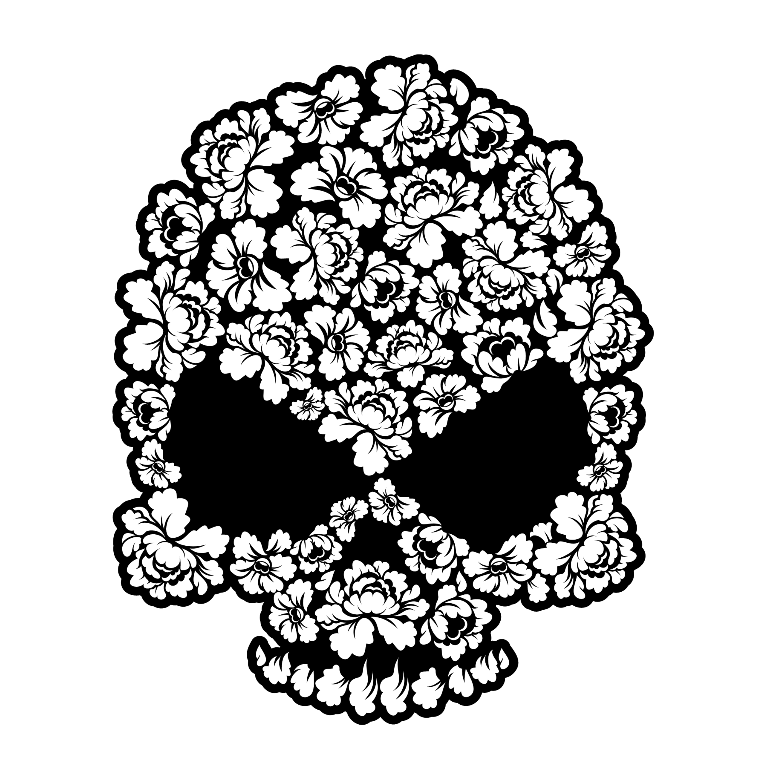 TeMaRo™ Skull Rose Tattoo on Hand