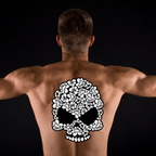 TeMaRo™ Skull Rose Tattoo on Hand