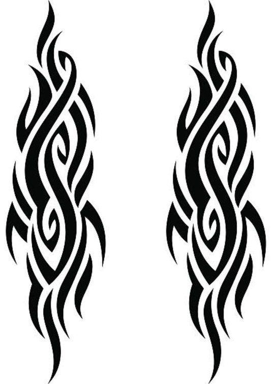 TeMaRo™ Sleeves Tattoos - 2 Pieces Tribal