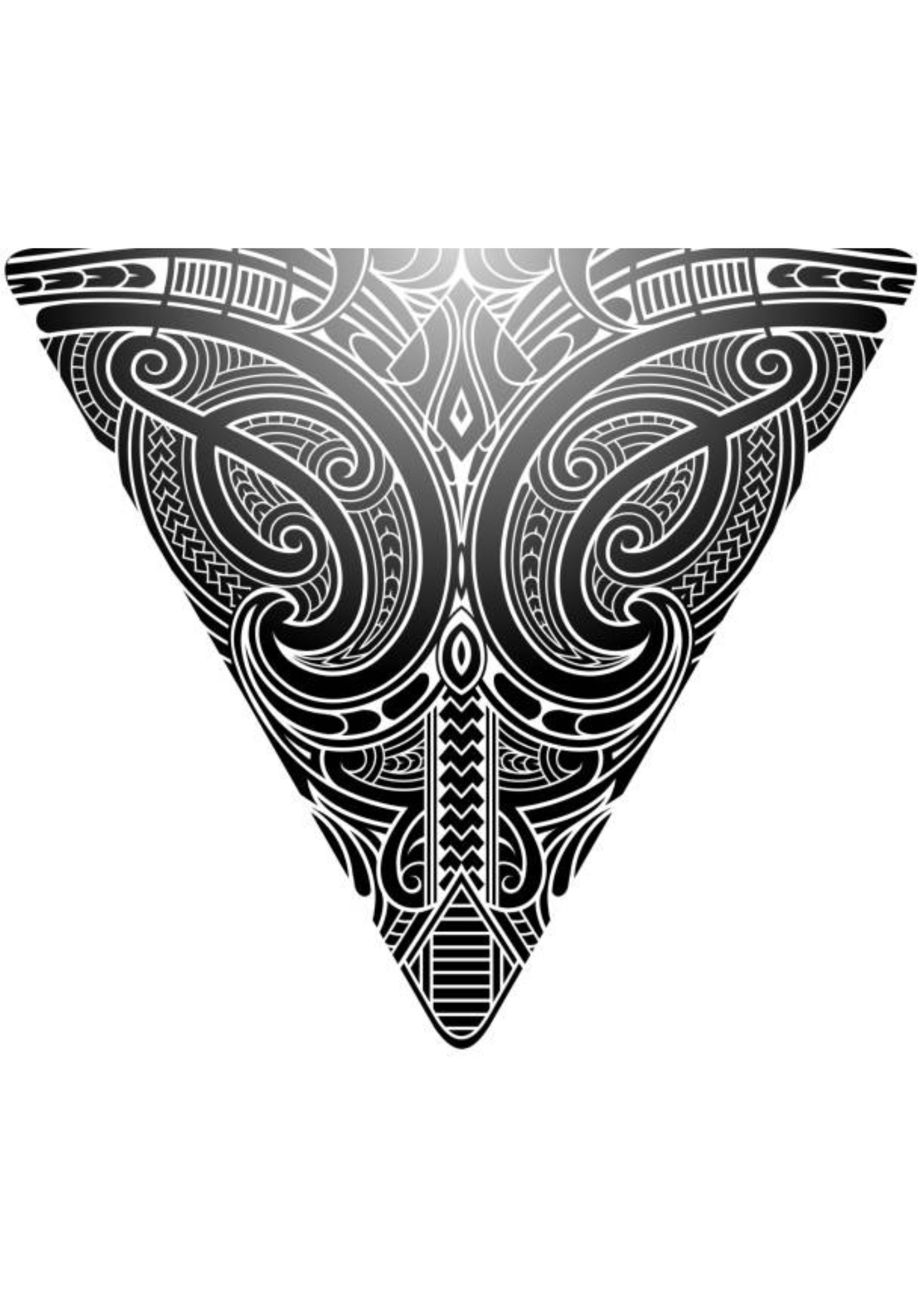 TeMaRo™ Small Tattoo Back - Tribal