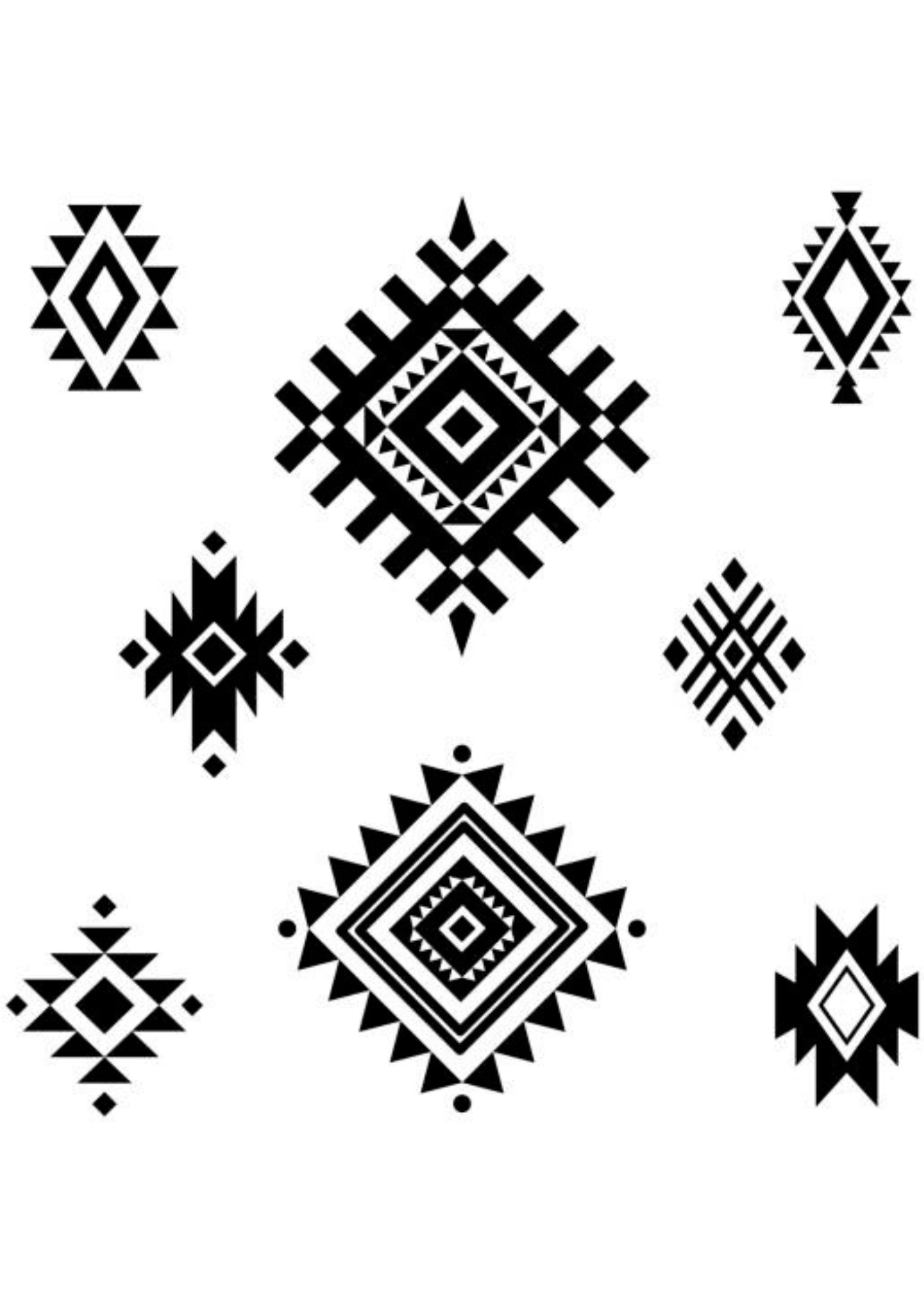 TeMaRo™ Sticker Tattoo Ideas - Tribal