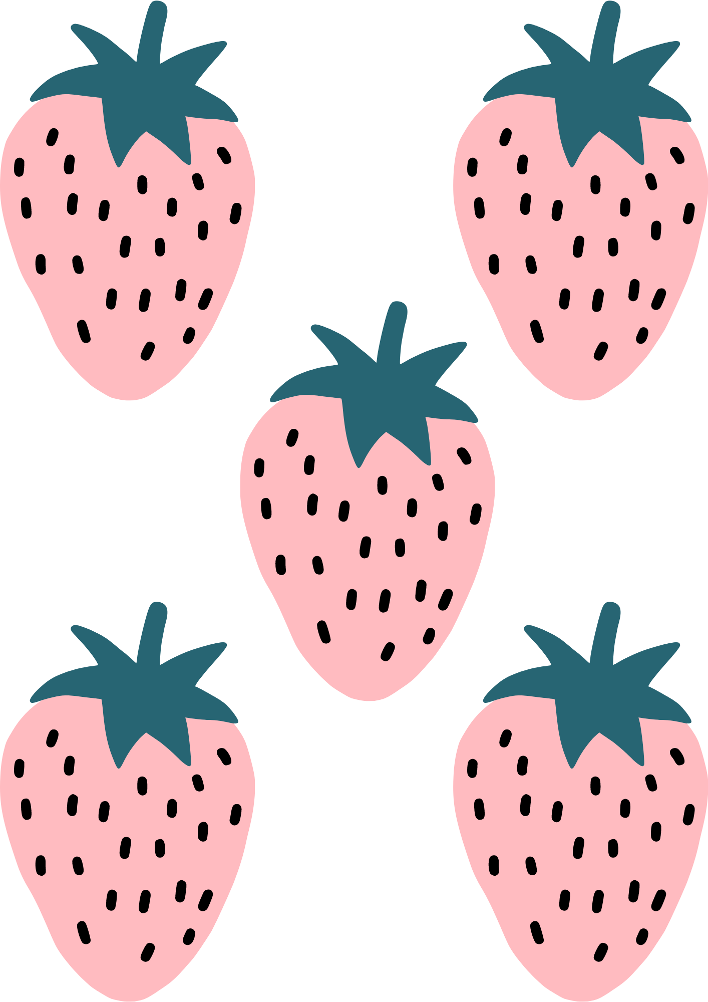 TeMaRo™ Strawberry Tattoos for Females