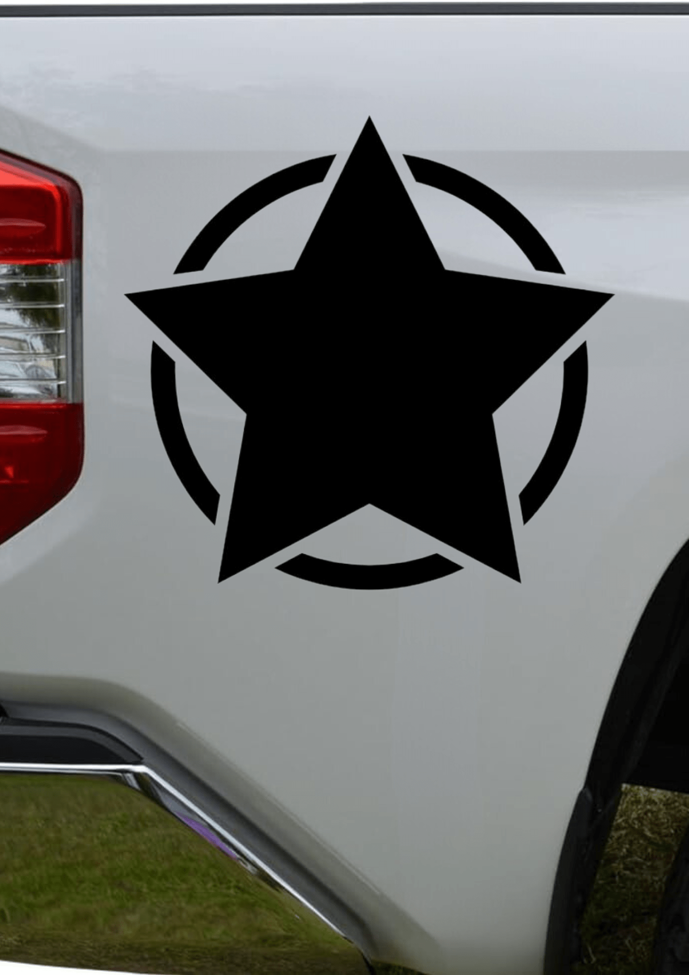 TeMaRo™ SUV Vinyl Car Decals (27.53x26.53cm)