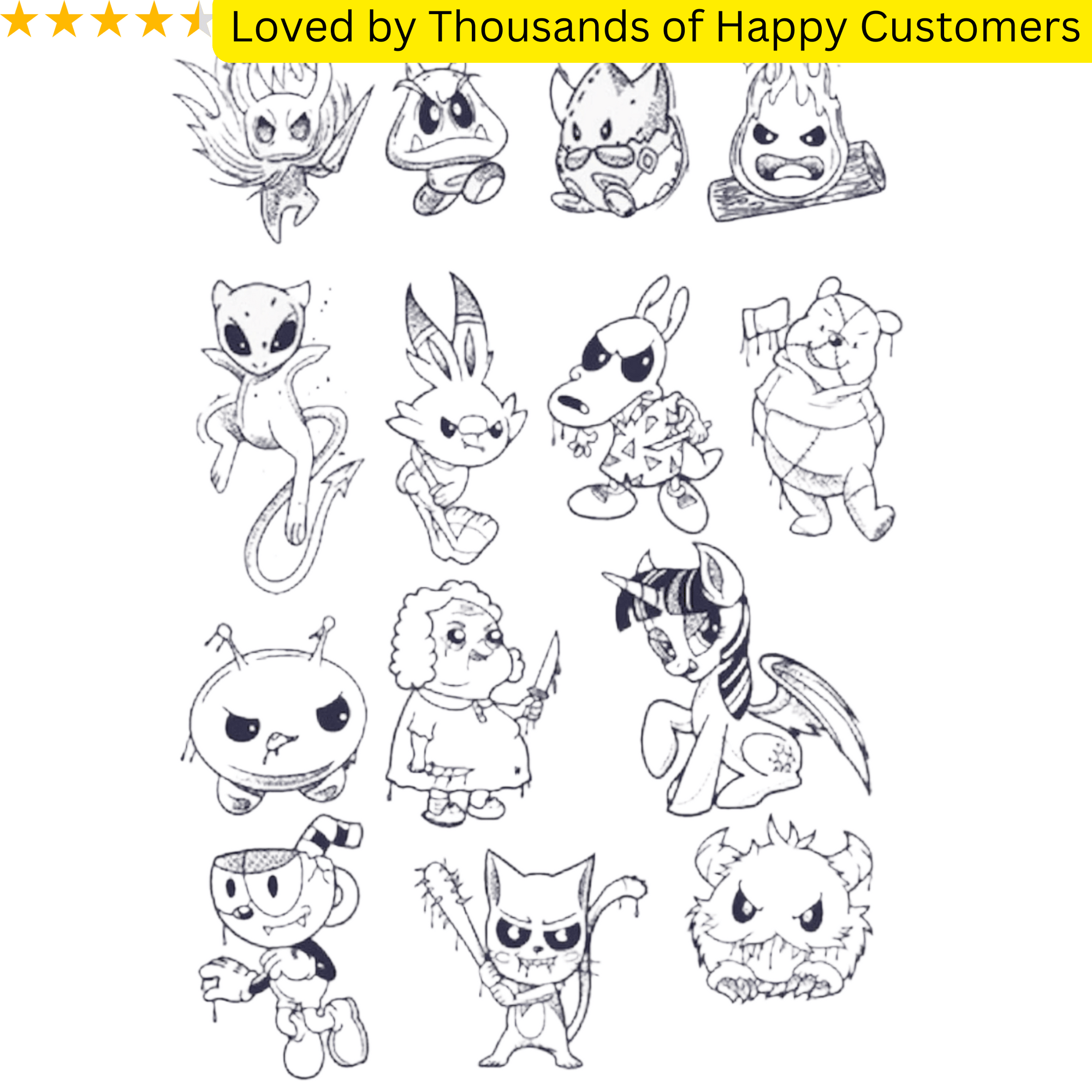 TeMaRo™ Tattoo Designs Toons