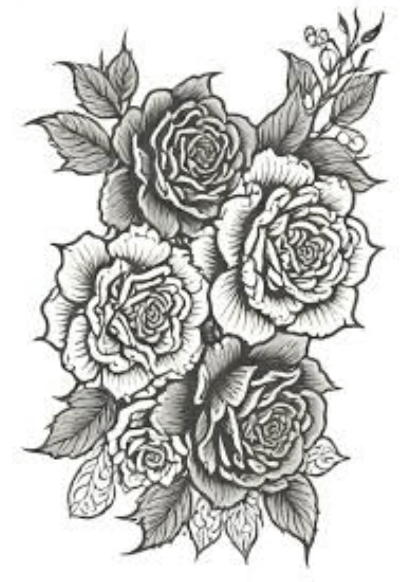 TeMaRo™ Tattoos Artists Near Me - Roses