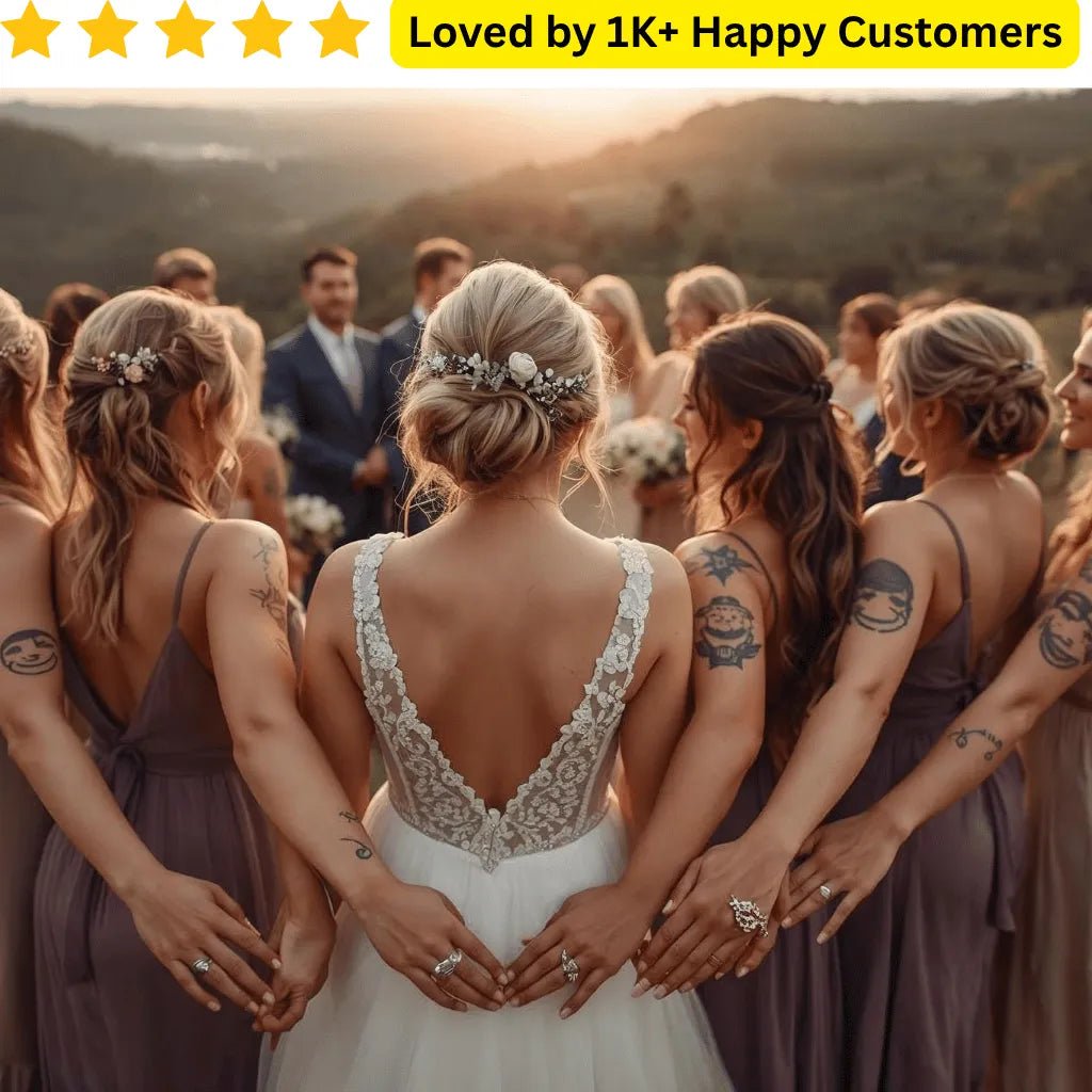 Tattoos for Wedding in South Africa – Custom, Skin-Safe & Locally Printed - TeMaRo™ 🇿🇦
