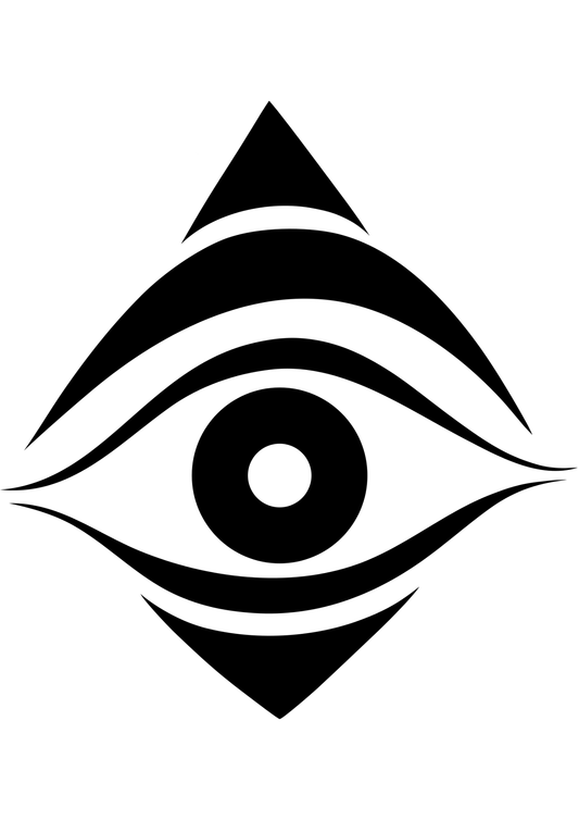 TeMaRo™ Temp Unalome Third Eye Tattoo