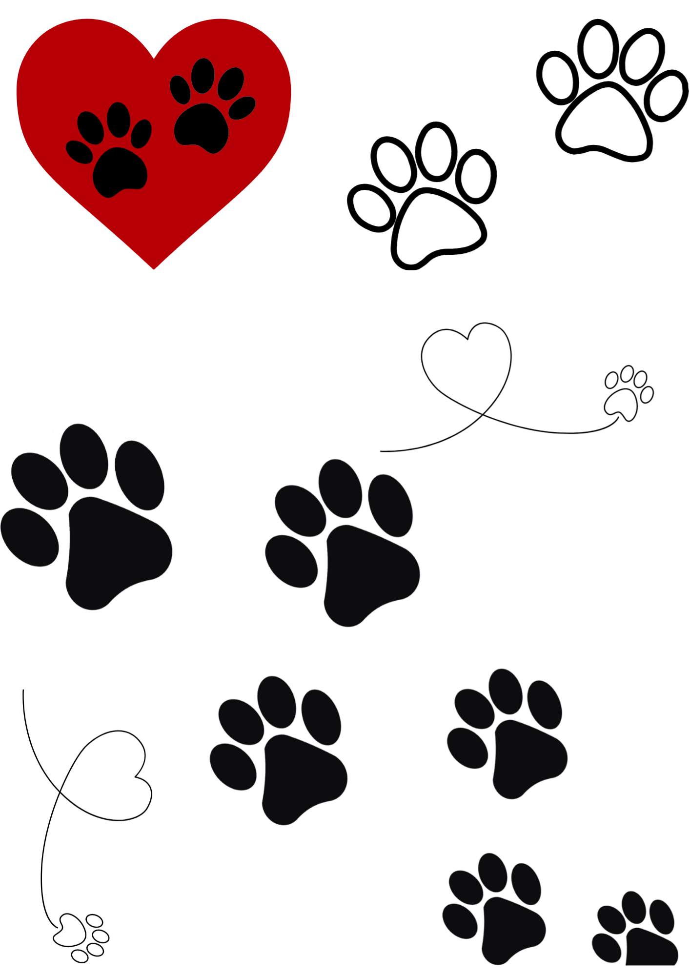 TeMaRo™ Temporary Dog Paw Tattoo