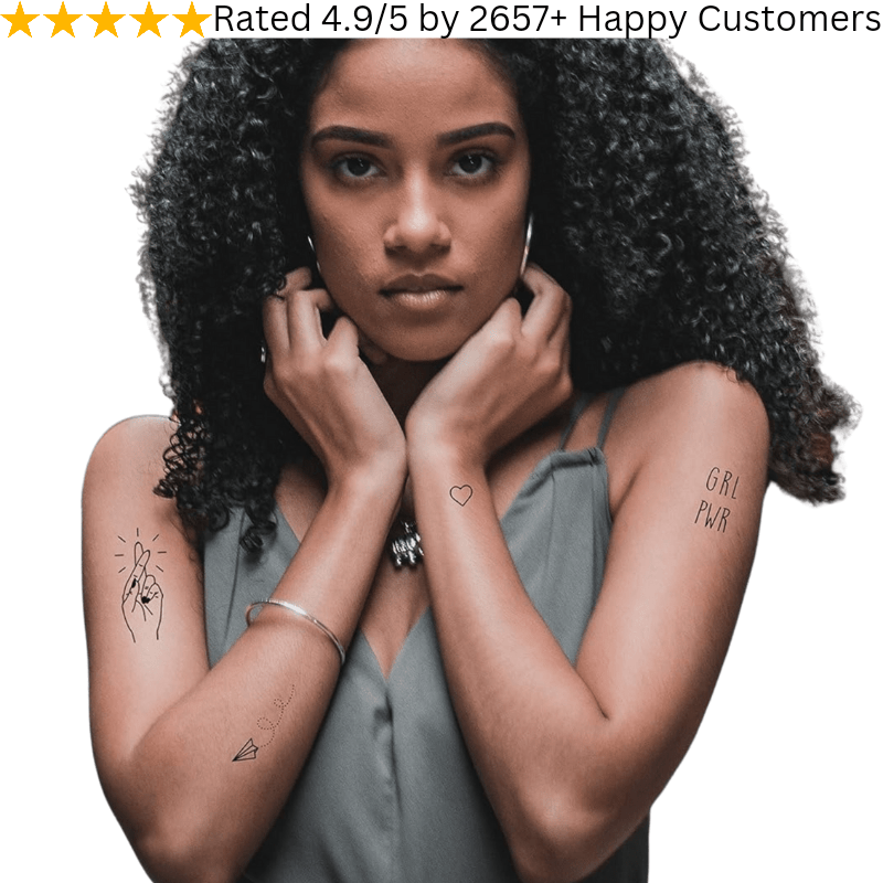 TeMaRo™ Temporary Tattoo Sheets