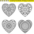 Temporary Tattoos Johannesburg With Tribal Hearts