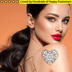Temporary Tattoos Johannesburg With Tribal Hearts