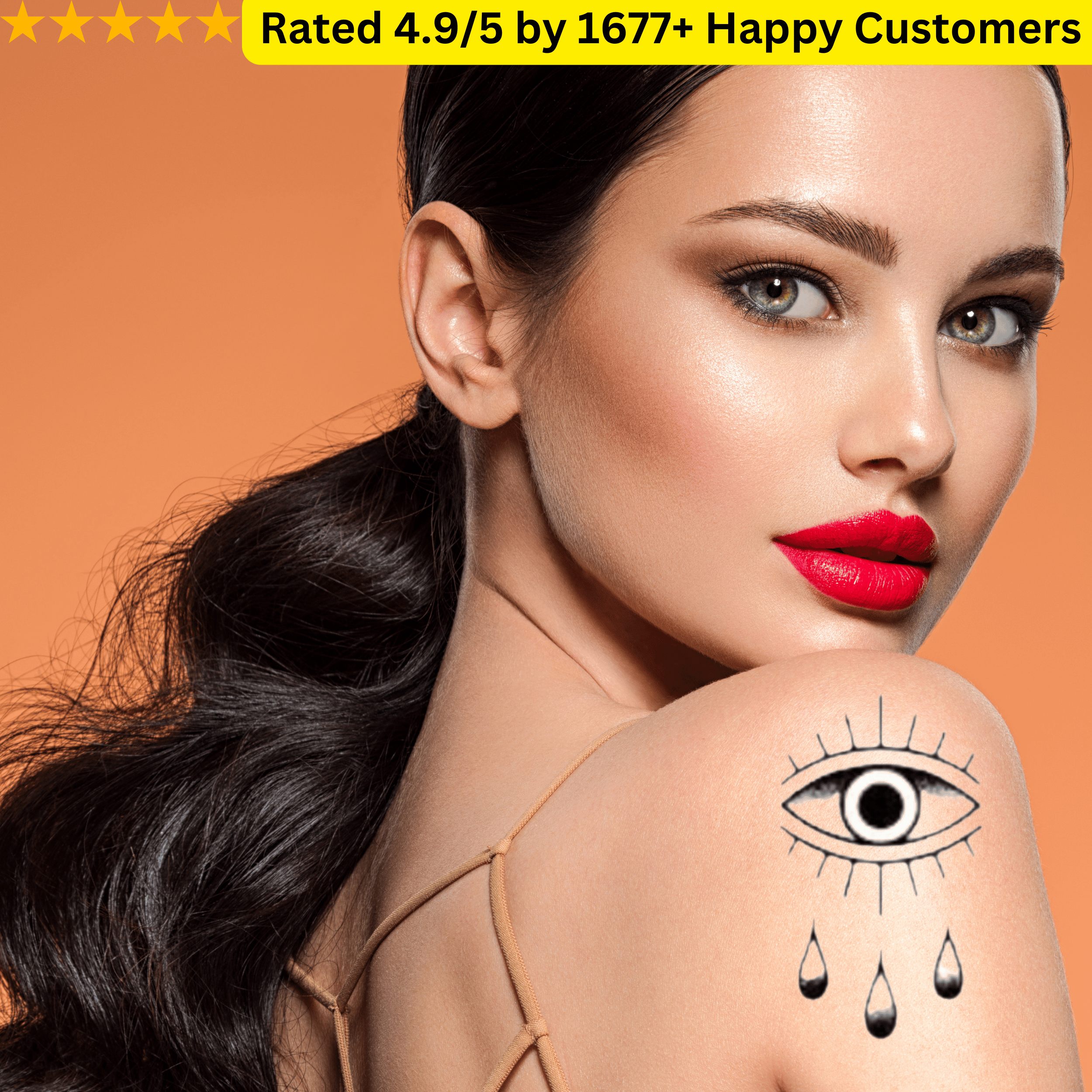 TeMaRo™ Temporary Tattoos on Face