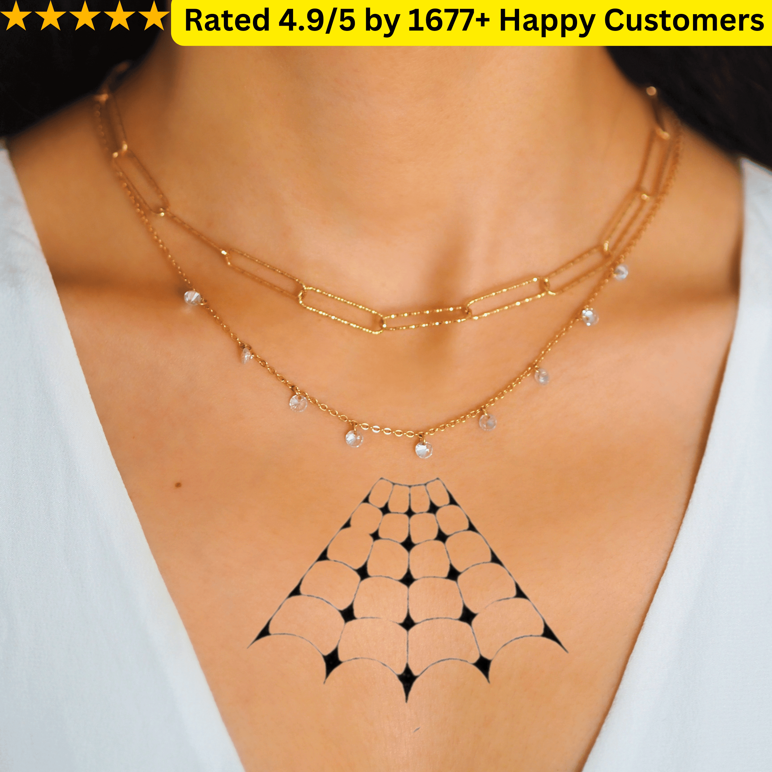 TeMaRo™ Temporary Tattoos on Face