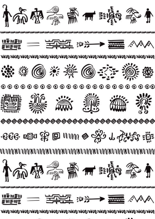 TeMaRo™ Temporary Tribal Tattoo Ideas Sheet