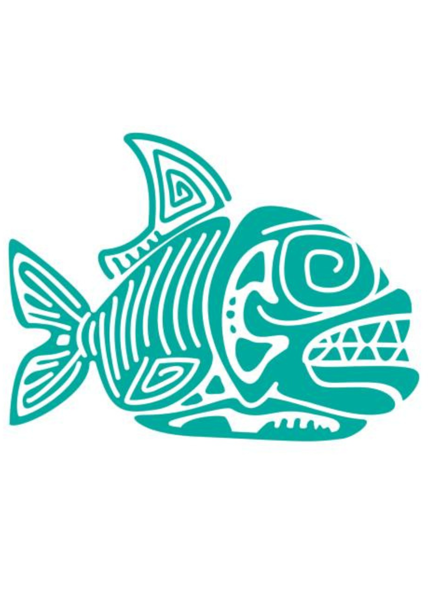 TeMaRo™ Thigh Tattoo - Blue Fish