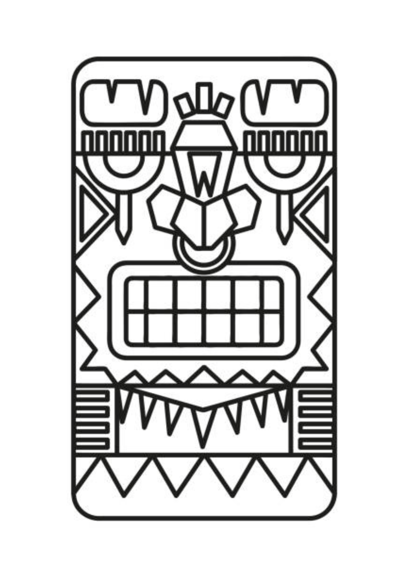 TeMaRo™ TIKI Temporary Tattoo for Sale