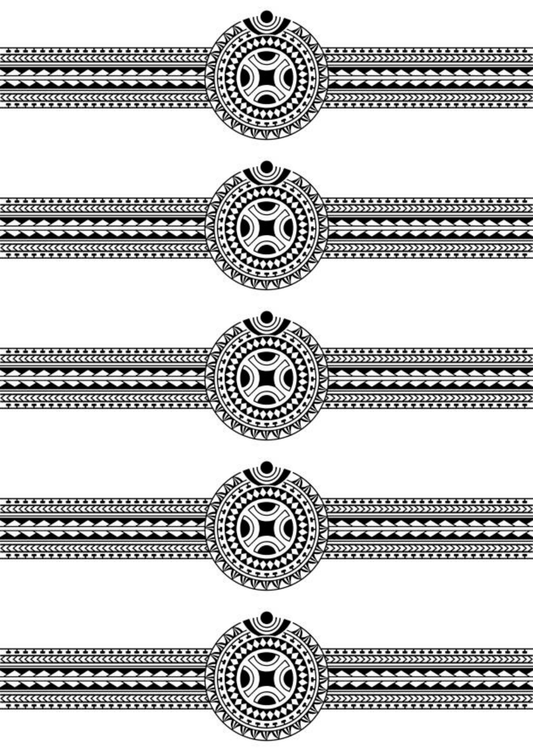 TeMaRo™ Tribal Belt Tattoo Designs