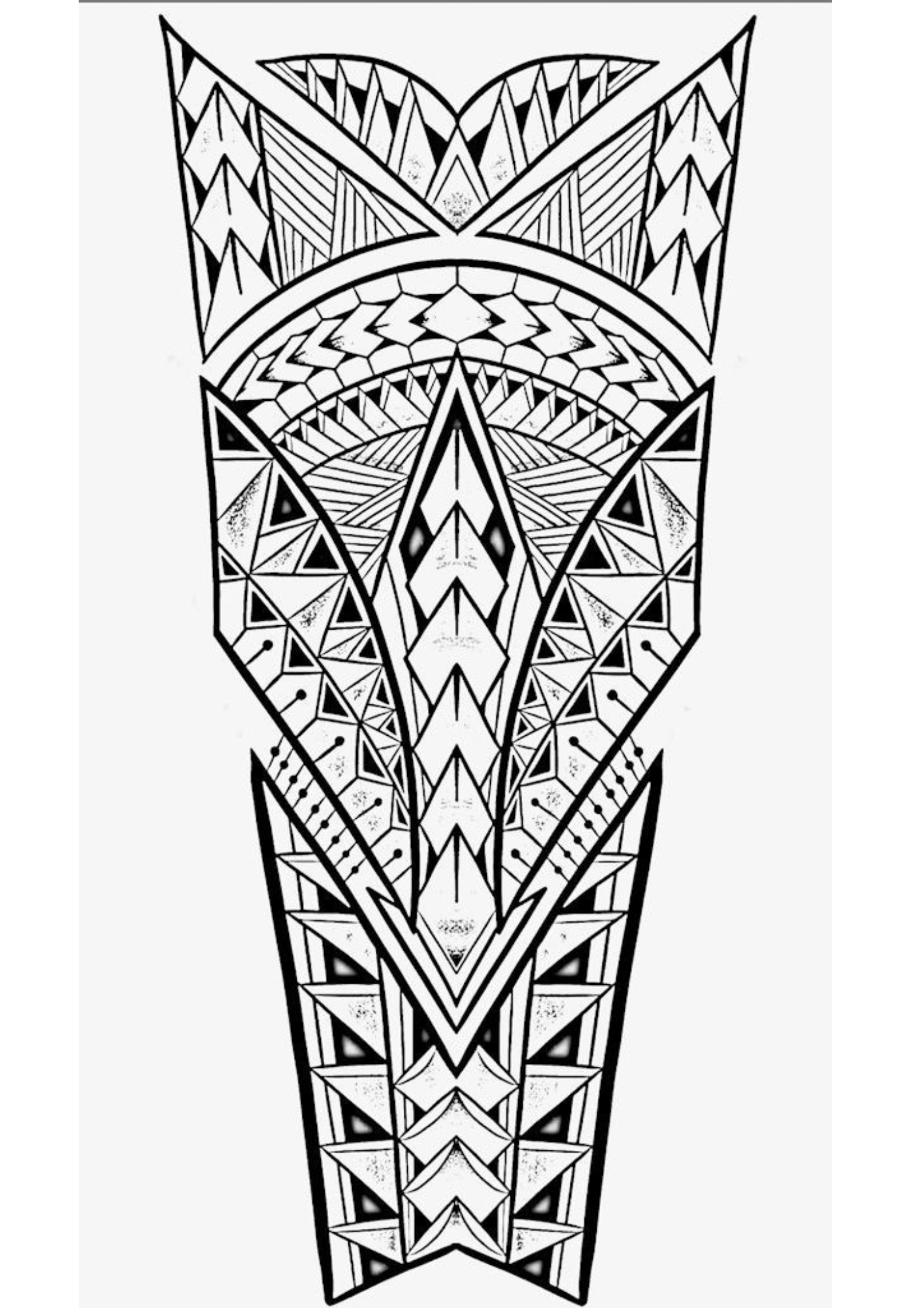 TeMaRo™ Tribal Tattoo for Hand