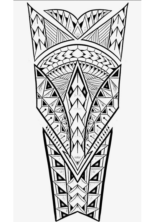 TeMaRo™ Tribal Tattoo for Hand