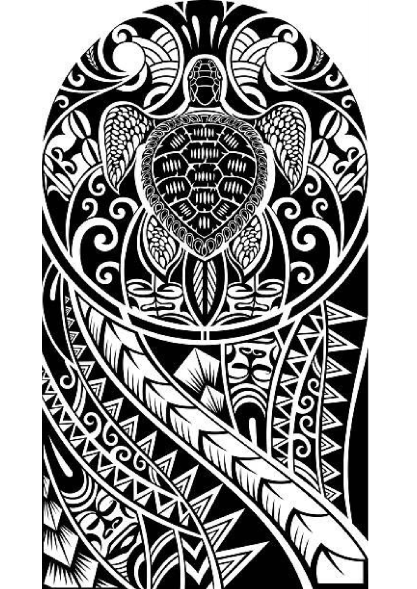 TeMaRo™ Tribal Tattoo Half Sleeve