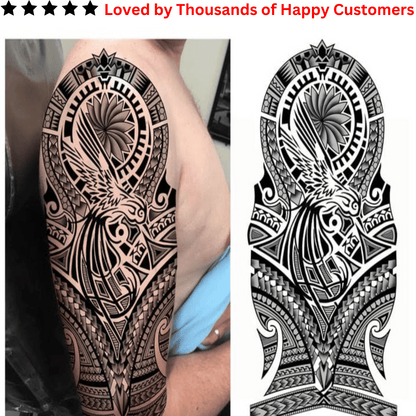 TeMaRo™ Tribal Tattoo Print