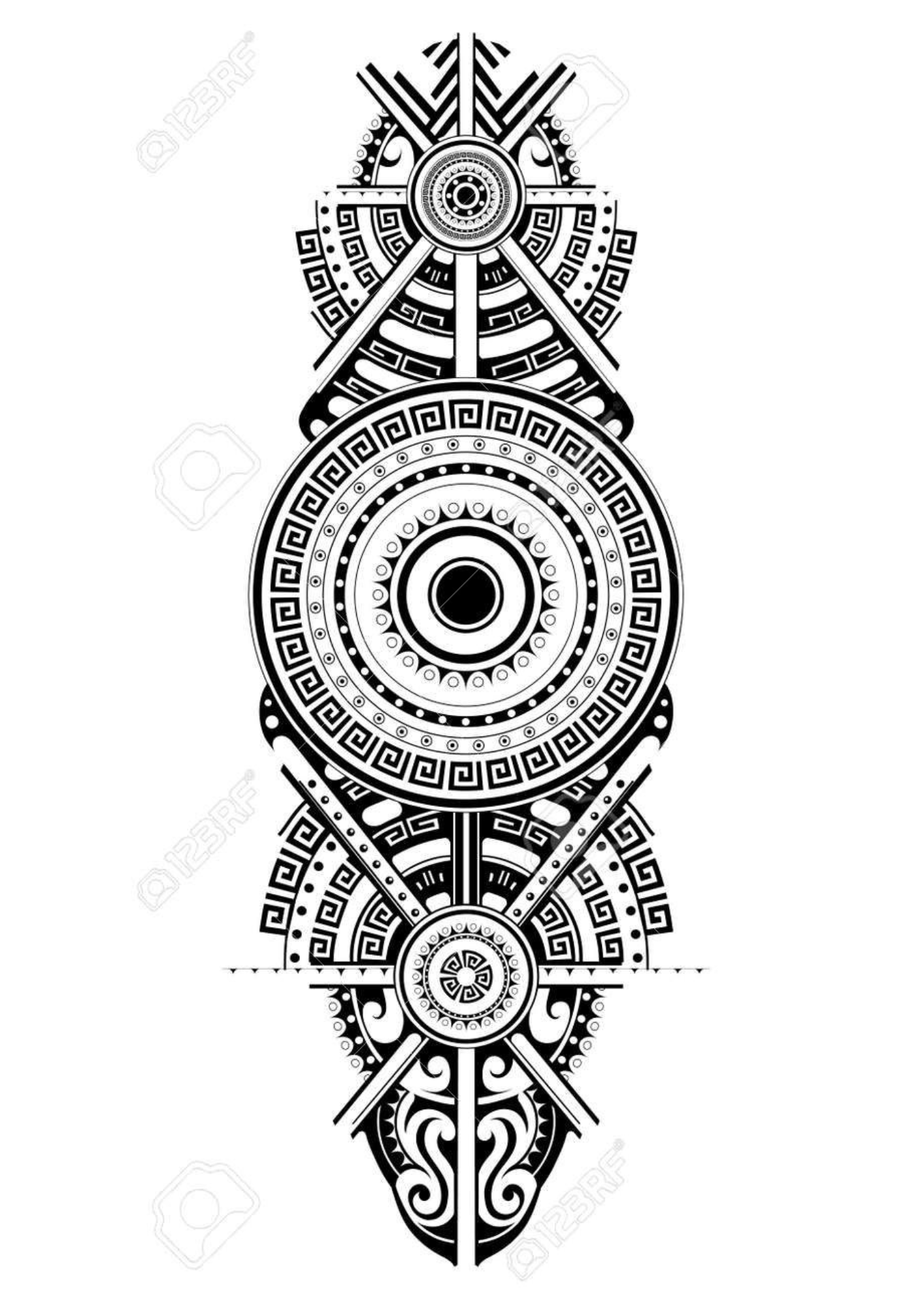 TeMaRo™ Tribal Tattoo Small