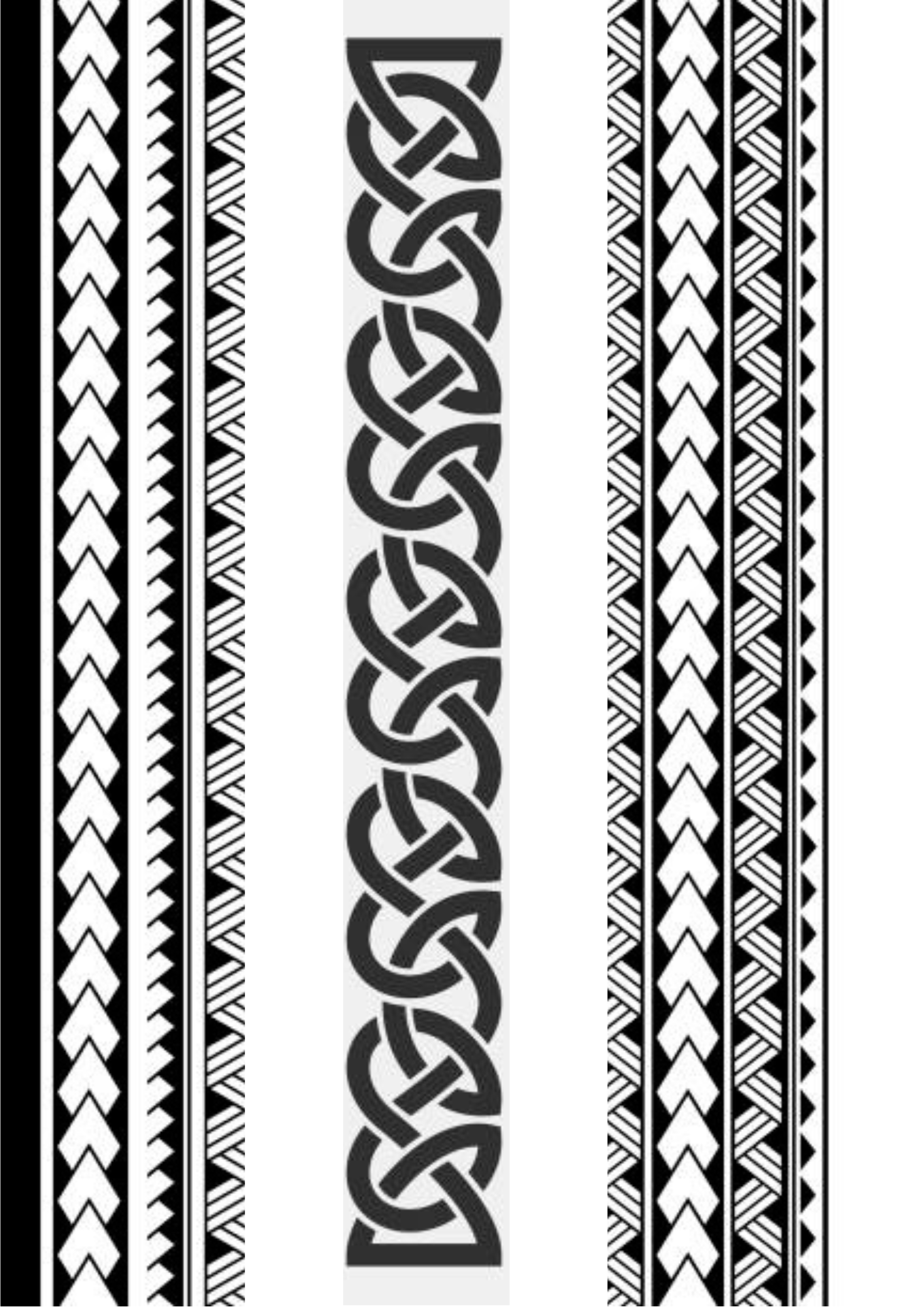 TeMaRo™ Tribal Tattoos Armband