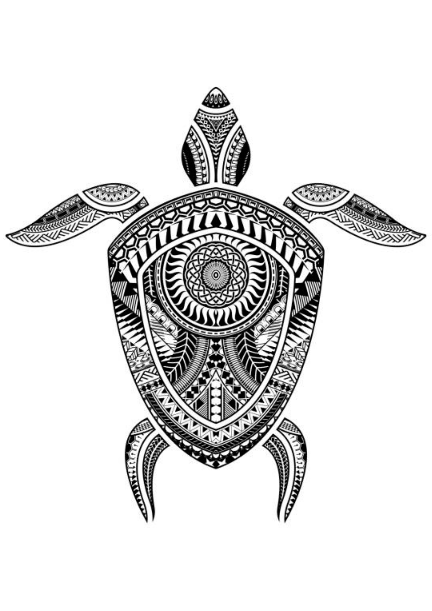 TeMaRo™ Turtle - Forearm Tattoos for Men Simple