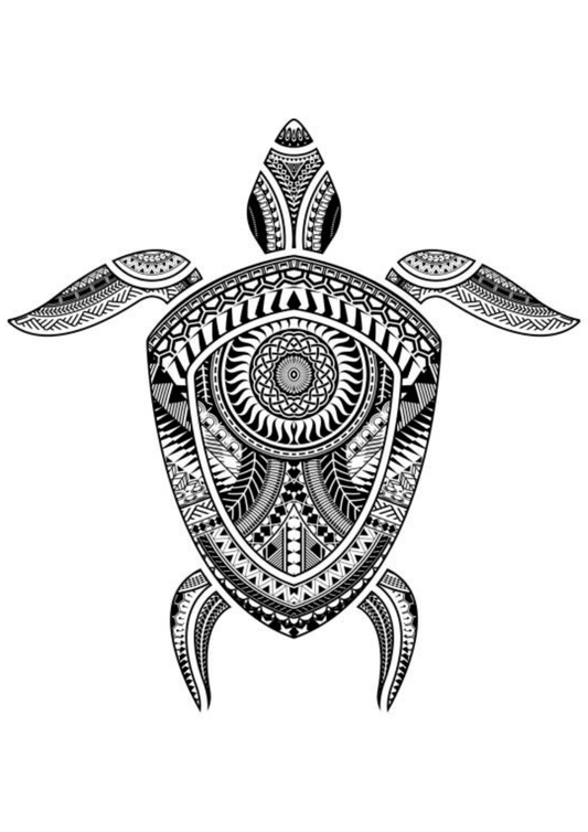 TeMaRo™ Turtle - Forearm Tattoos for Men Simple