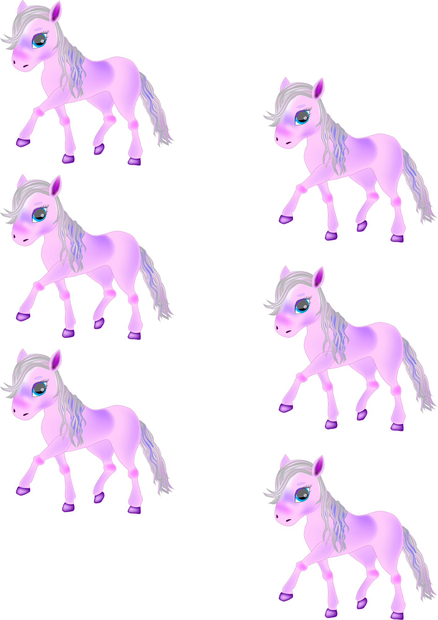 TeMaRo™ Unicorn Kids Tattoos