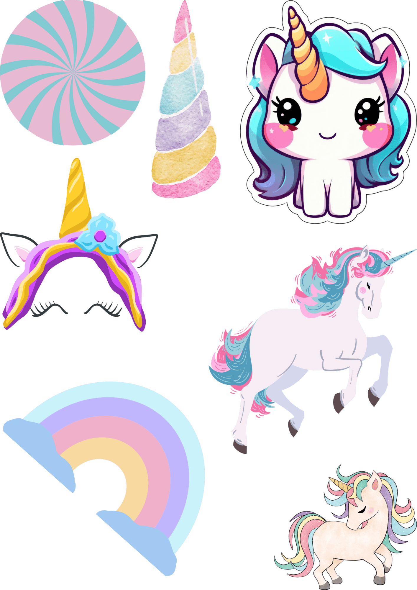 TeMaRo™ Unicorn Tattoo for Kids