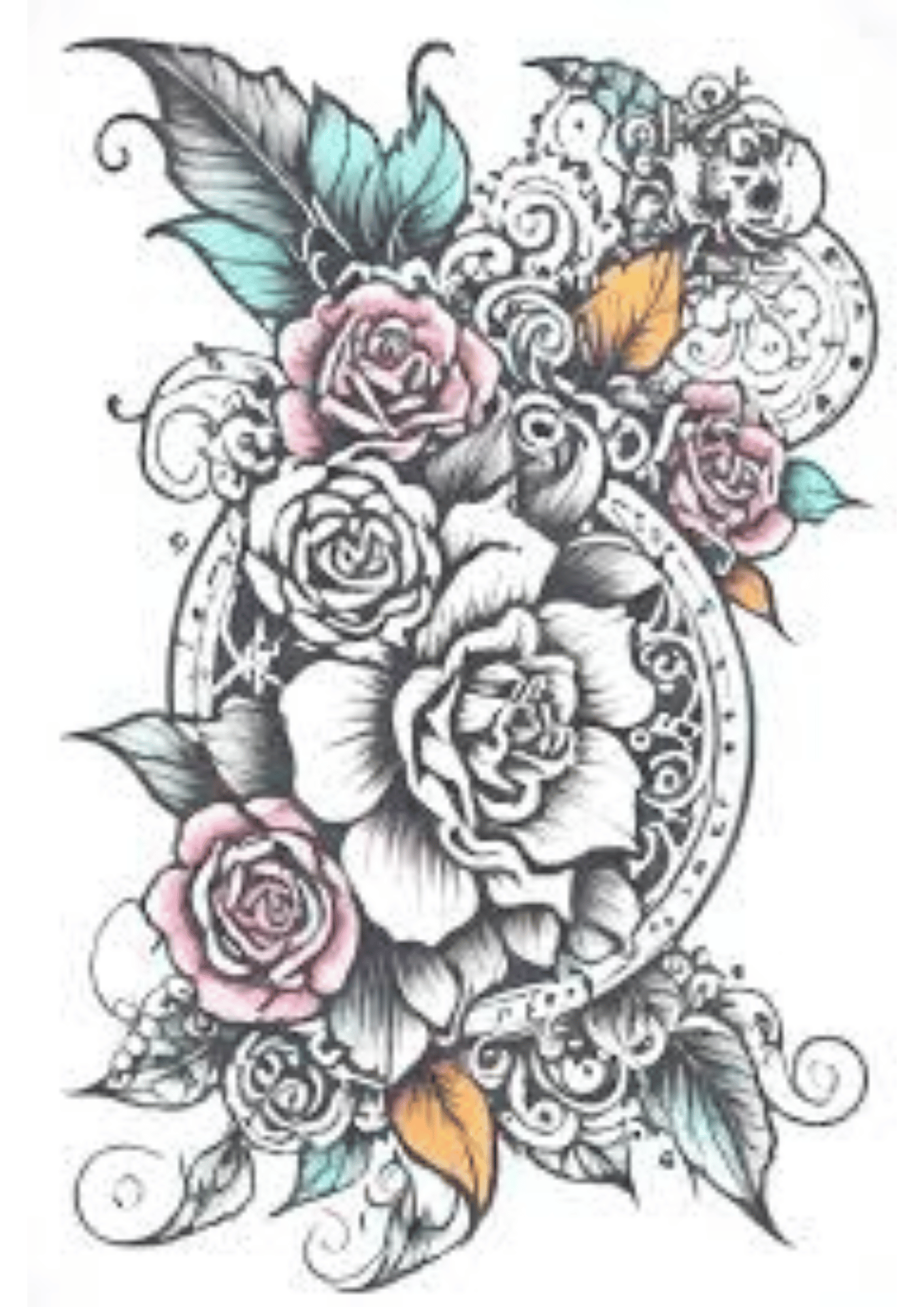 TeMaRo™ Upper Arm Tattoo for Ladies - Roses