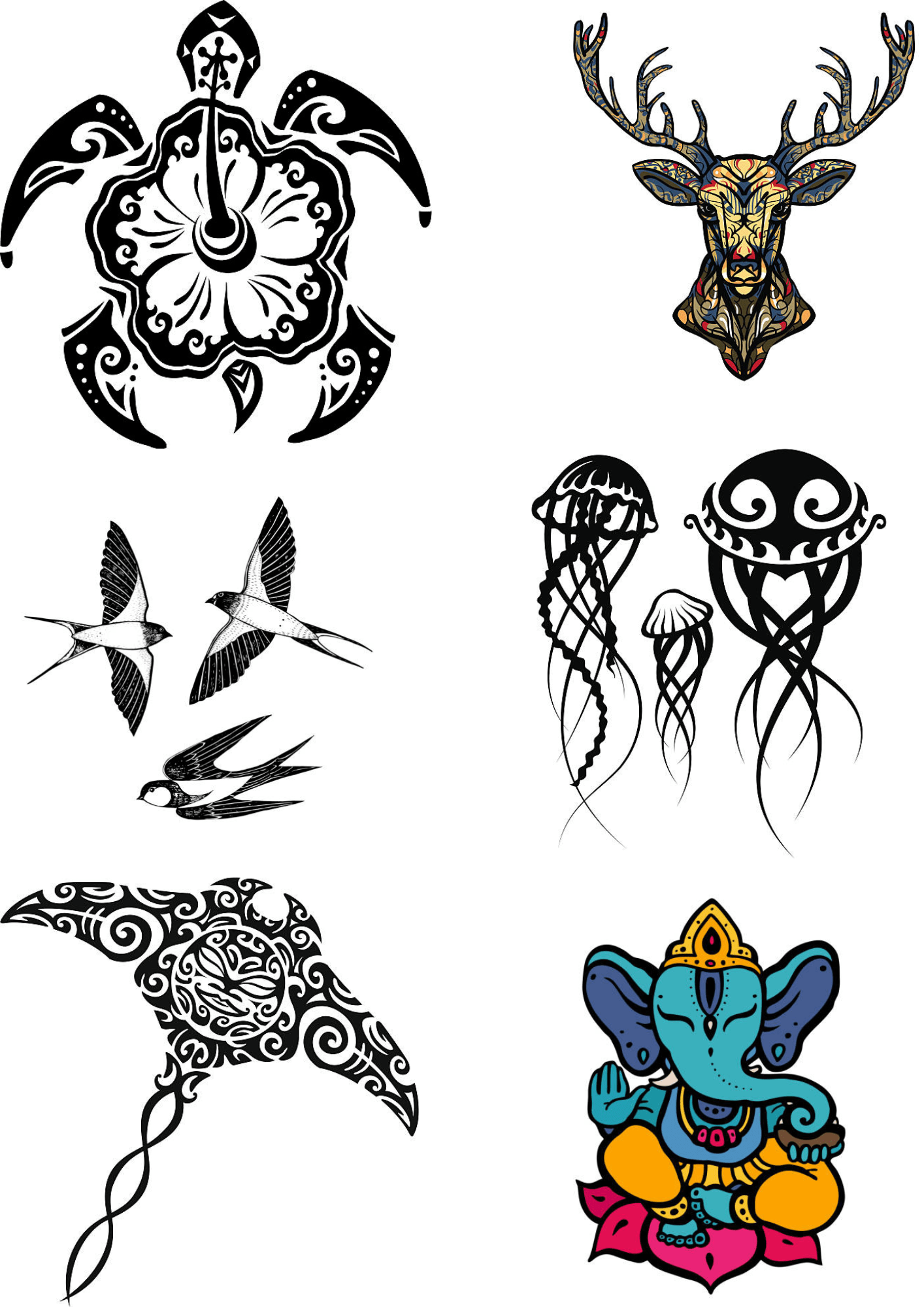 TeMaRo™ Upper Arm Tattoos for Ladies