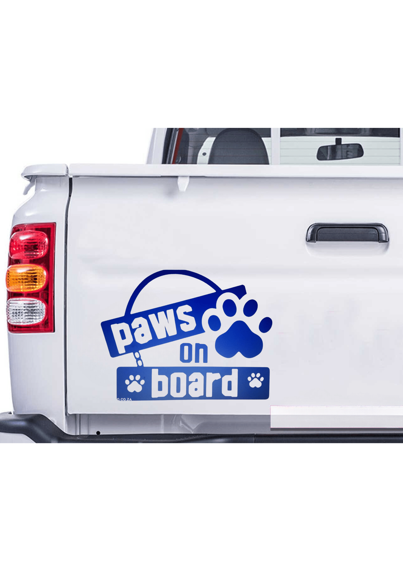 TeMaRo™ Vehicle Decals - Paws On Board (21X30cm)